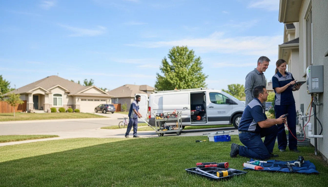 Tankless water heater service in Greenville, PA